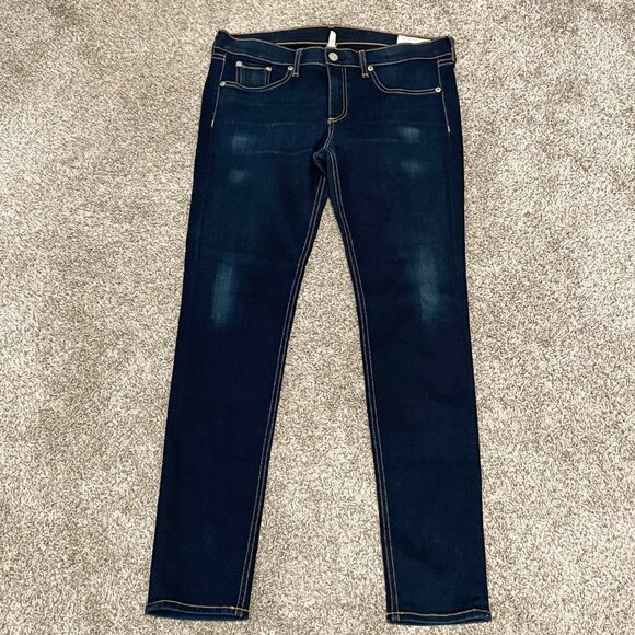 Rag and Bone Skinny Jeans in Coventry Dark Wash Size 31 - Picture 2 of 6